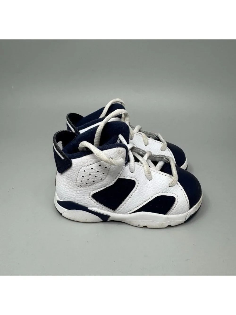 Nike Air Jordan Retro 6 TD Toddler Size 6C Olympic Navy Shoes DV3606-164